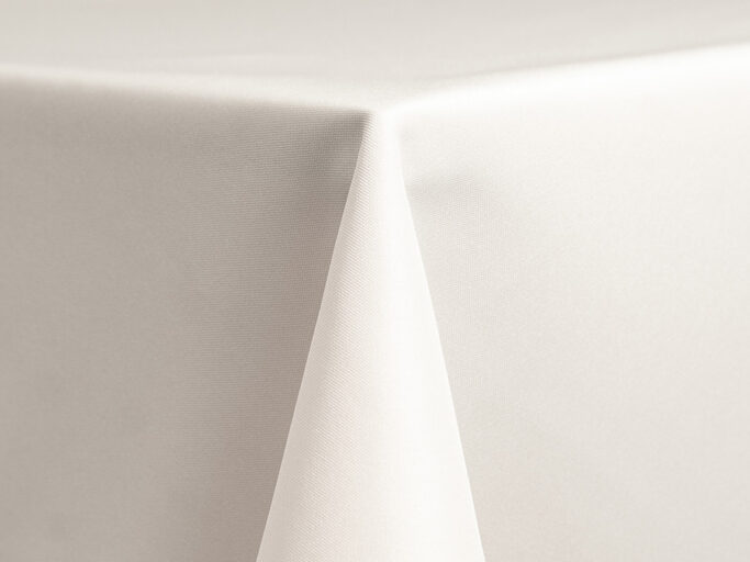 1 standard polyester white