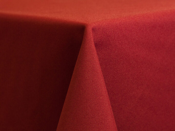 25 standard polyester cherry red